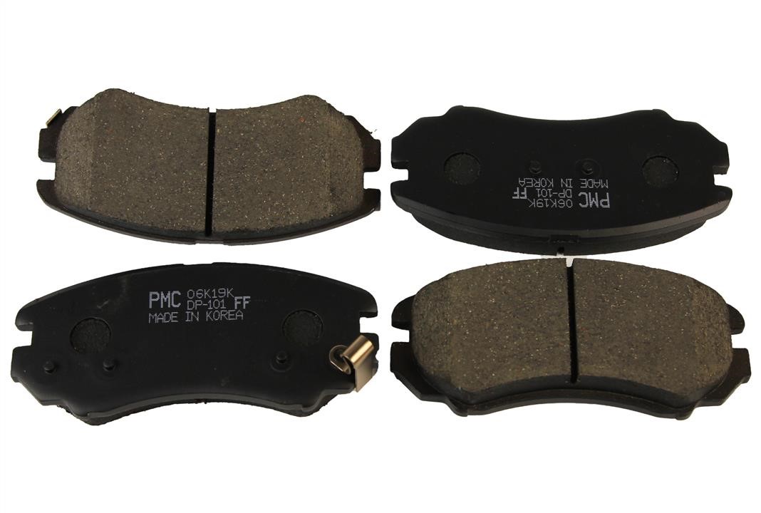 PMC PKA-004 Brake Pad Set, disc brake PKA004