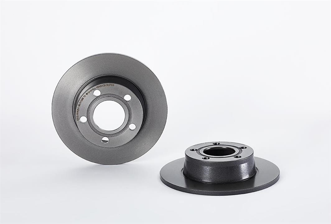 Brembo 08.9751.11 Rear brake disc, non-ventilated 08975111
