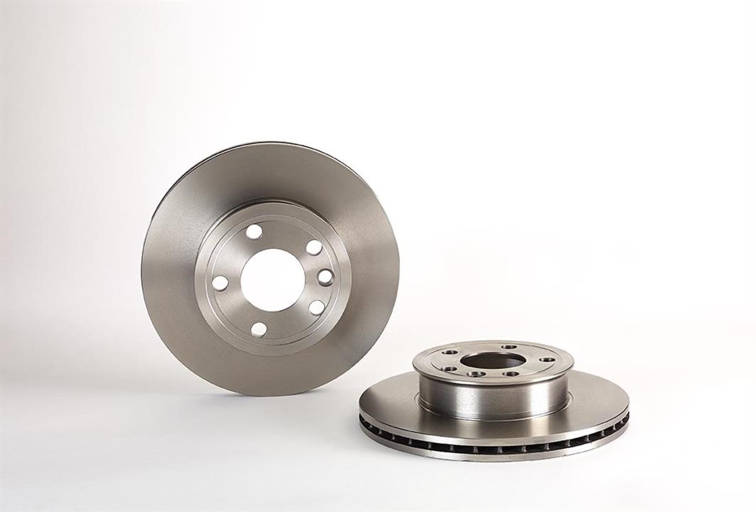Brembo 09.5566.10 Ventilated disc brake, 1 pcs. 09556610