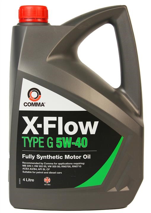 Comma XFG4L Engine oil Comma X-Flow Type G 5W-40, 4L XFG4L