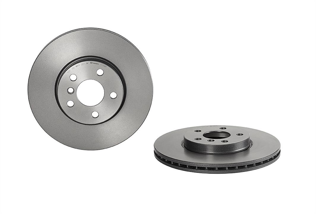 Brembo 09.C350.11 Ventilated disc brake, 1 pcs. 09C35011