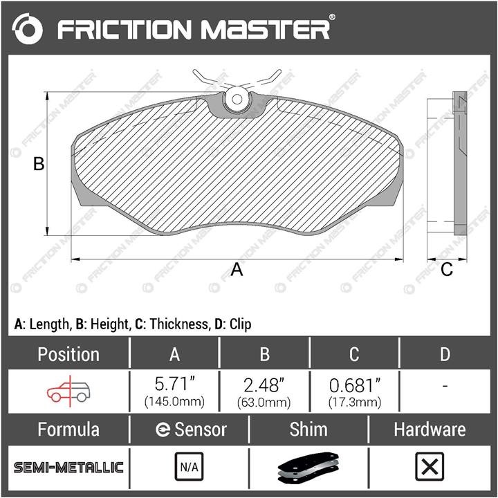 Buy Friction Master MKD1500 at a low price in United Arab Emirates!