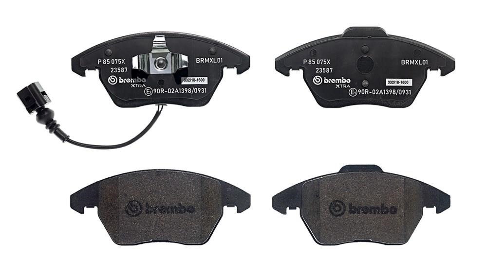 Brembo P 85 075X BREMBO XTRA disc brake pads, set P85075X