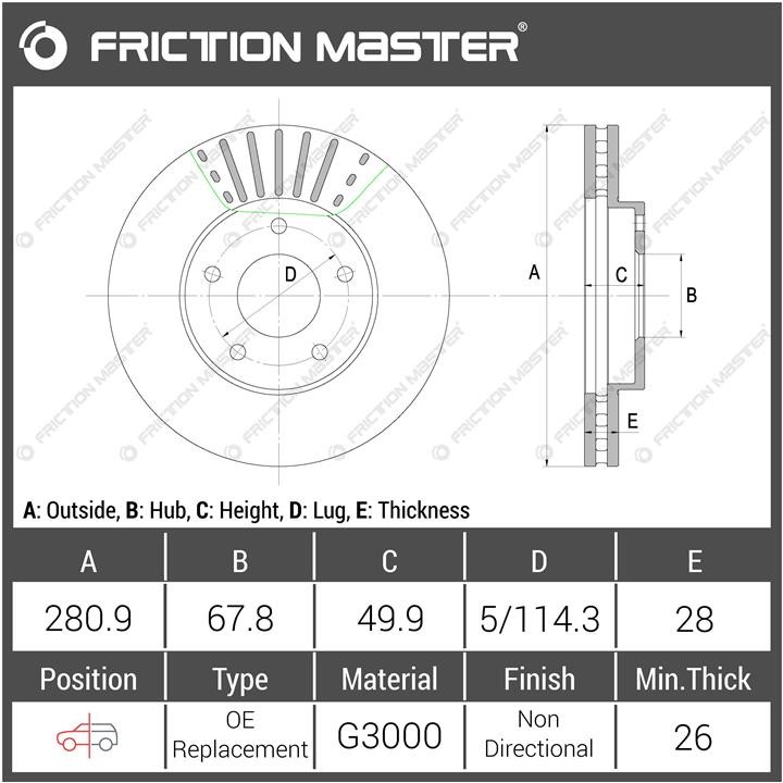 Buy Friction Master R1524 at a low price in United Arab Emirates!