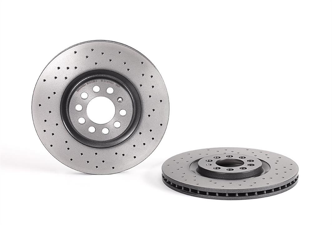Brembo 09.7880.1X Ventilated brake disc with perforation 0978801X