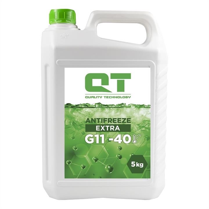 QT-oil QT542405 Coolant QT EXTRA-40 G11 GREEN, 5 kg QT542405