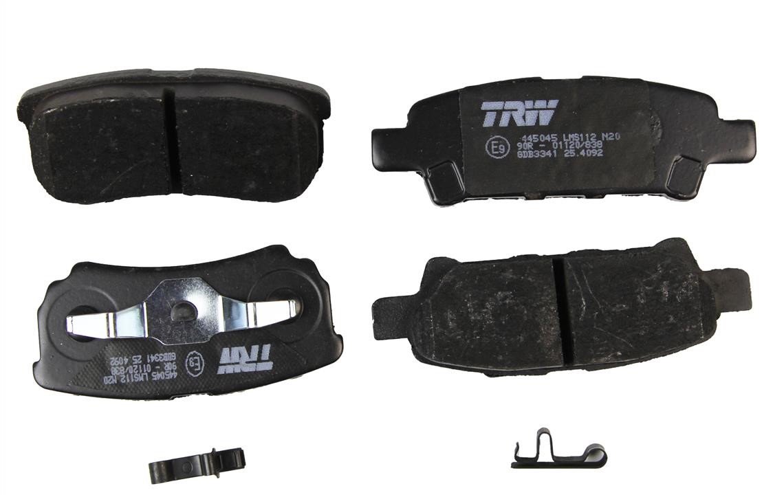 TRW GDB3341 TRW COTEC disc brake pads, set GDB3341
