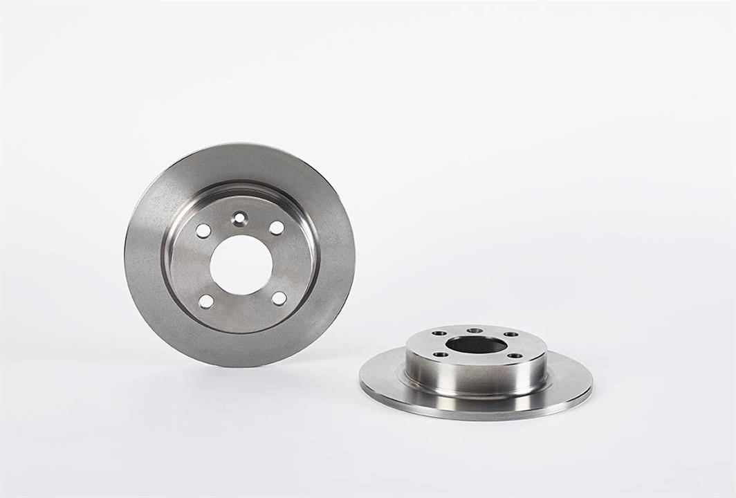 Brembo 08.5237.10 Rear brake disc, non-ventilated 08523710