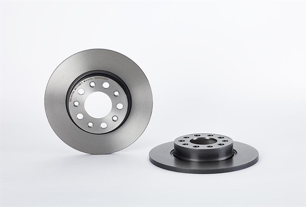 Brembo 08.9364.21 Rear brake disc, non-ventilated 08936421