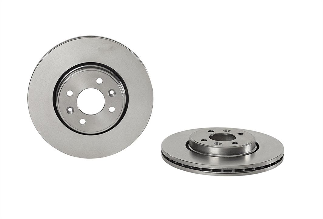 Brembo 09.8137.24 Ventilated disc brake, 1 pcs. 09813724