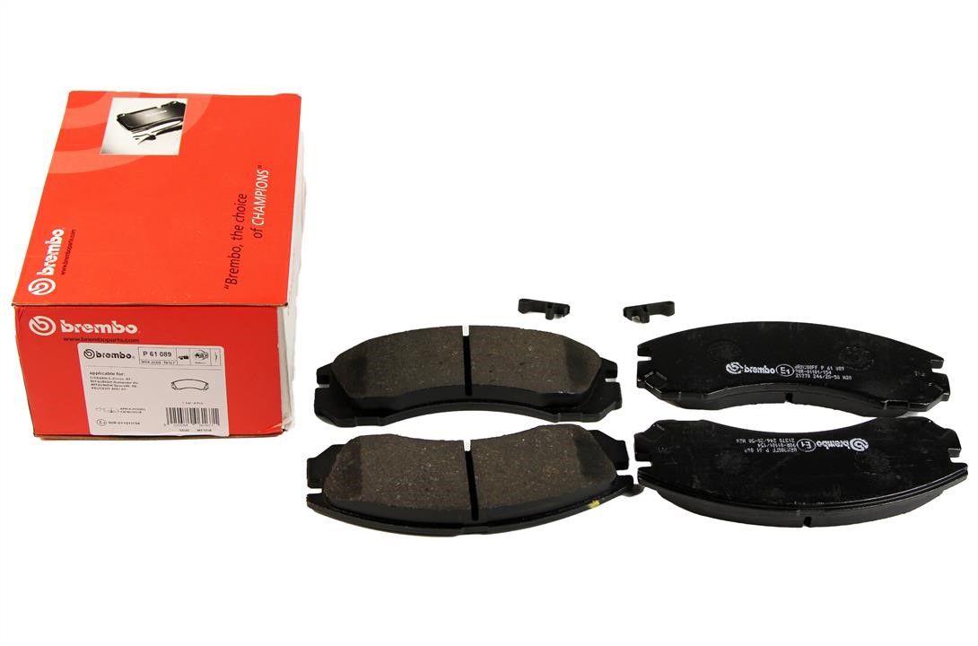 Brake pad set Brembo P 61 089