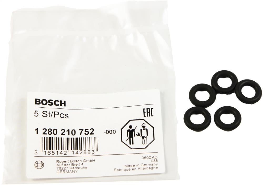 O-RING,FUEL Bosch 1 280 210 752