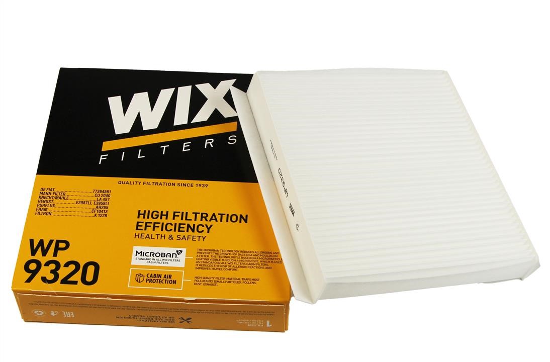 Filter, interior air WIX WP9320