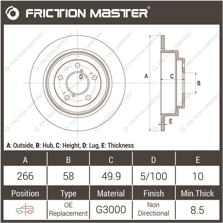 Buy Friction Master R0980 at a low price in United Arab Emirates!
