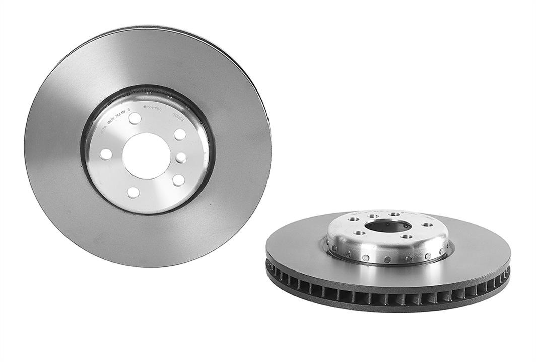 Brembo 09.D095.13 Ventilated disc brake, 1 pcs. 09D09513