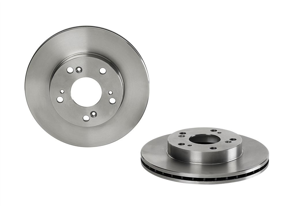 Brembo 09.5457.30 Ventilated disc brake, 1 pcs. 09545730