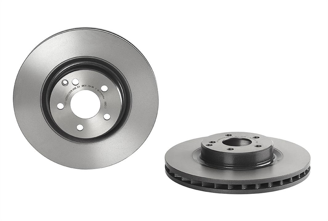 Brembo 09.9825.21 Ventilated disc brake, 1 pcs. 09982521