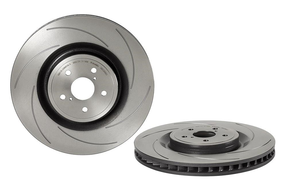 Brembo 09.C266.21 Ventilated disc brake, 1 pcs. 09C26621