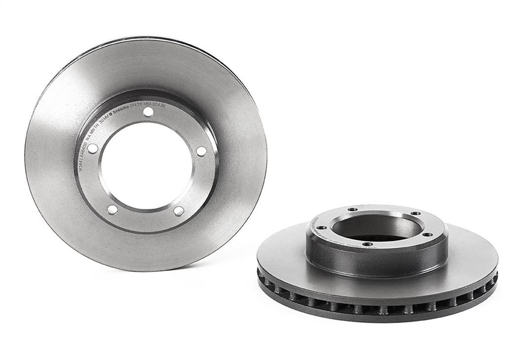 Brembo 09.9143.11 Ventilated disc brake, 1 pcs. 09914311