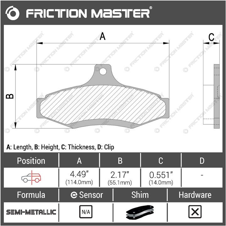 Buy Friction Master MKD724 at a low price in United Arab Emirates!