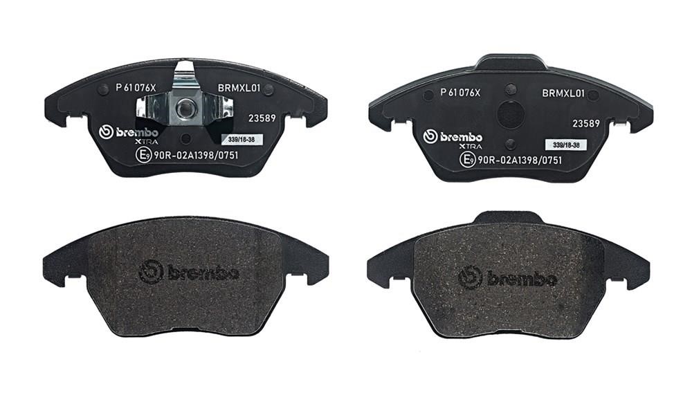 Brembo P 61 076X BREMBO XTRA disc brake pads, set P61076X