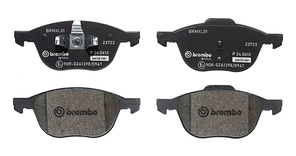 Brembo P 24 061X BREMBO XTRA disc brake pads, set P24061X