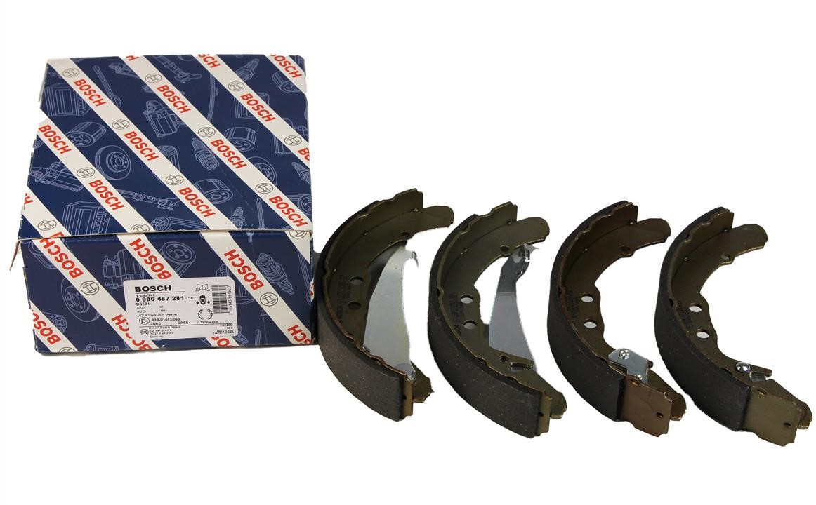 Bosch Brake shoe set – price 125 PLN