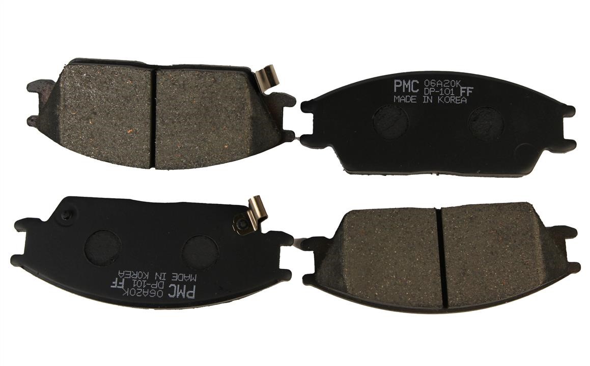PMC PKA-001 Brake Pad Set, disc brake PKA001