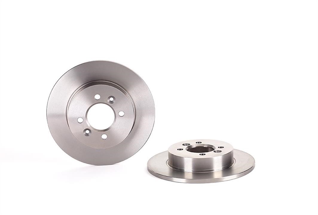 Brembo 08.5645.60 Rear brake disc, non-ventilated 08564560