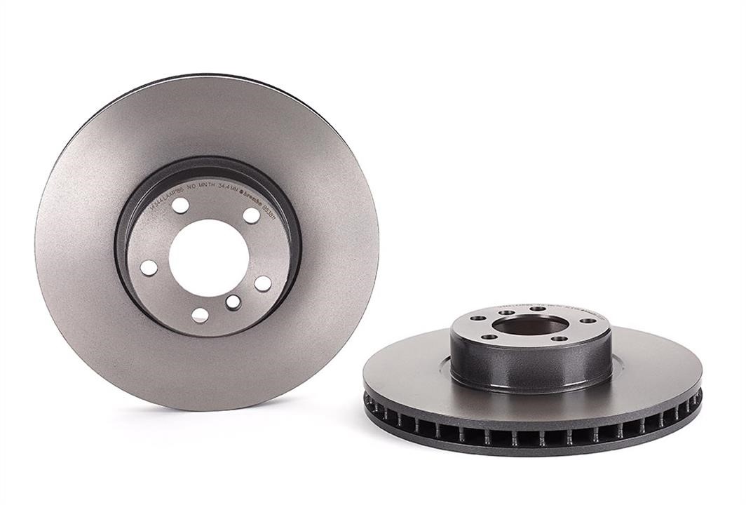 Brembo 09.B538.11 Ventilated disc brake, 1 pcs. 09B53811