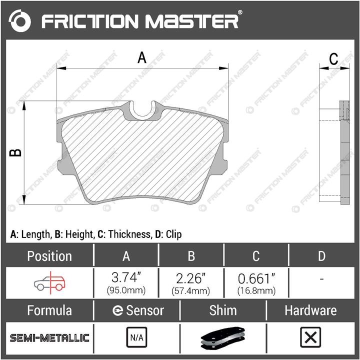 Buy Friction Master MKD706 at a low price in United Arab Emirates!