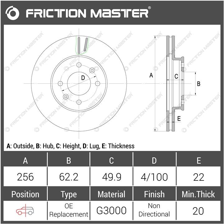 Buy Friction Master R1225 at a low price in United Arab Emirates!
