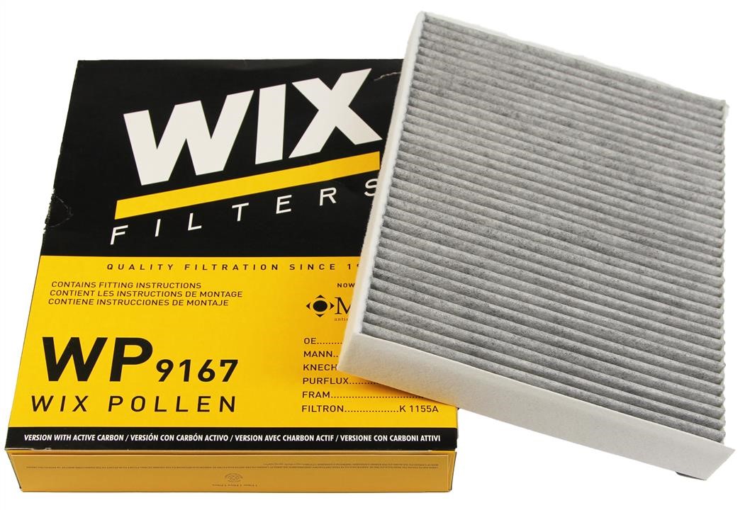 Activated Carbon Cabin Filter WIX WP9167