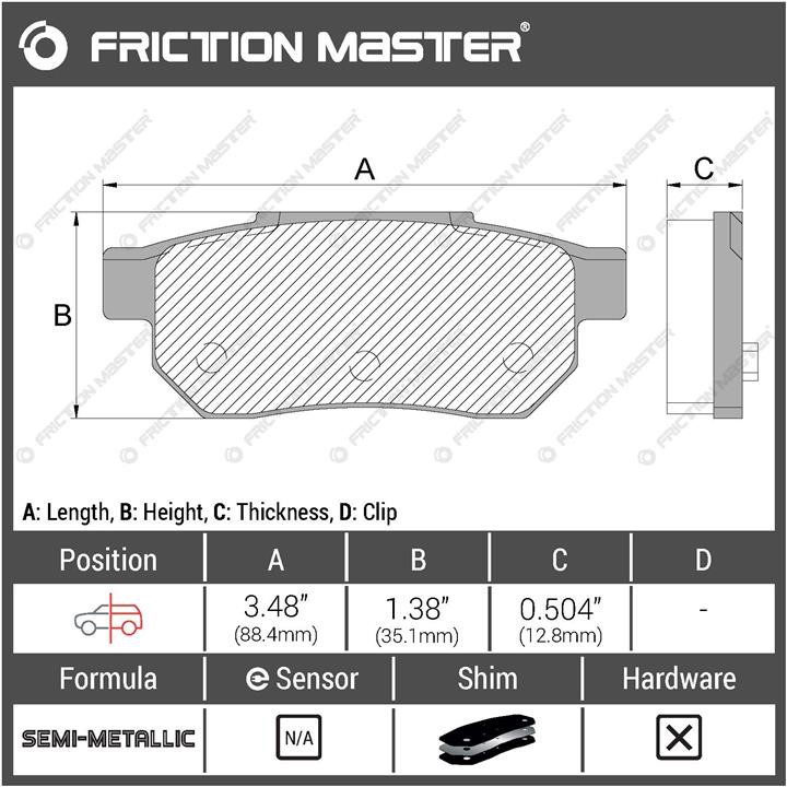 Buy Friction Master MKD364 at a low price in United Arab Emirates!