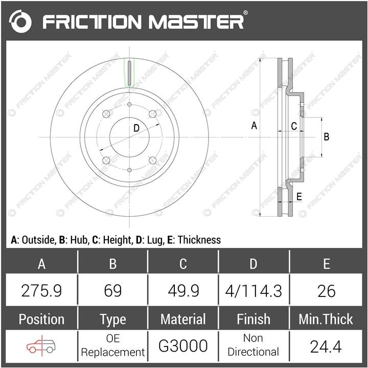 Buy Friction Master R0827 at a low price in United Arab Emirates!