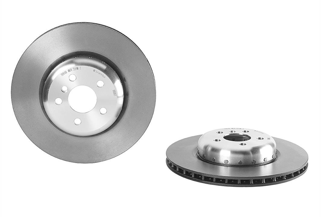 Brembo 09.D096.13 Ventilated disc brake, 1 pcs. 09D09613