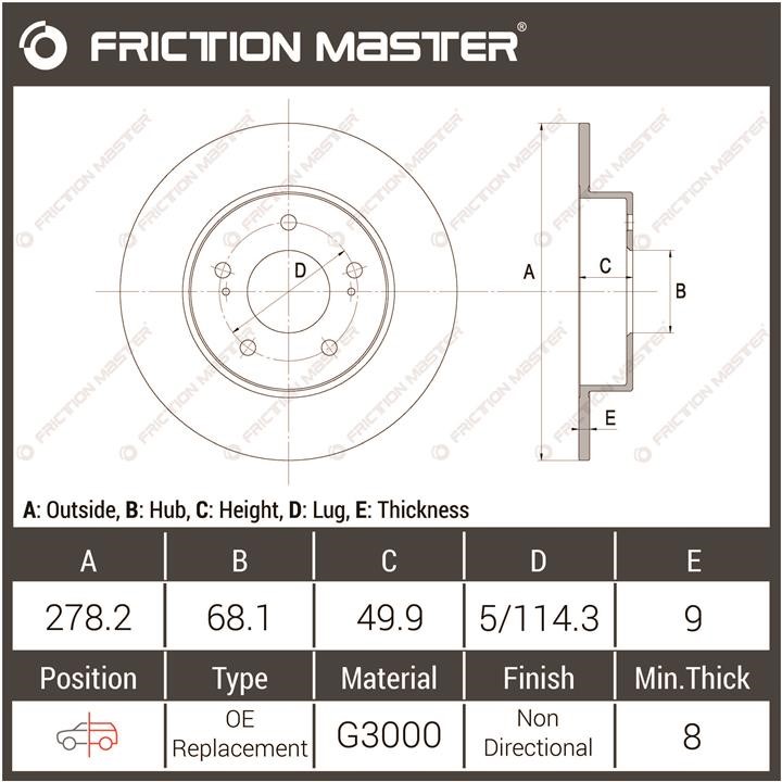 Buy Friction Master R0837 at a low price in United Arab Emirates!