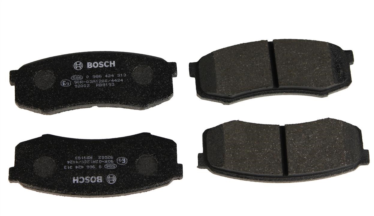 Bosch 0 986 424 313 Brake Pad Set, disc brake 0986424313