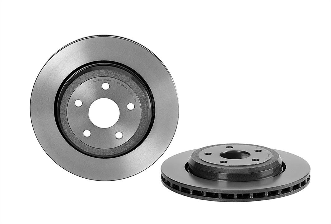 Brembo 09.N247.11 Ventilated disc brake, 1 pcs. 09N24711