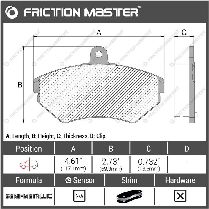 Buy Friction Master MKD780 at a low price in United Arab Emirates!