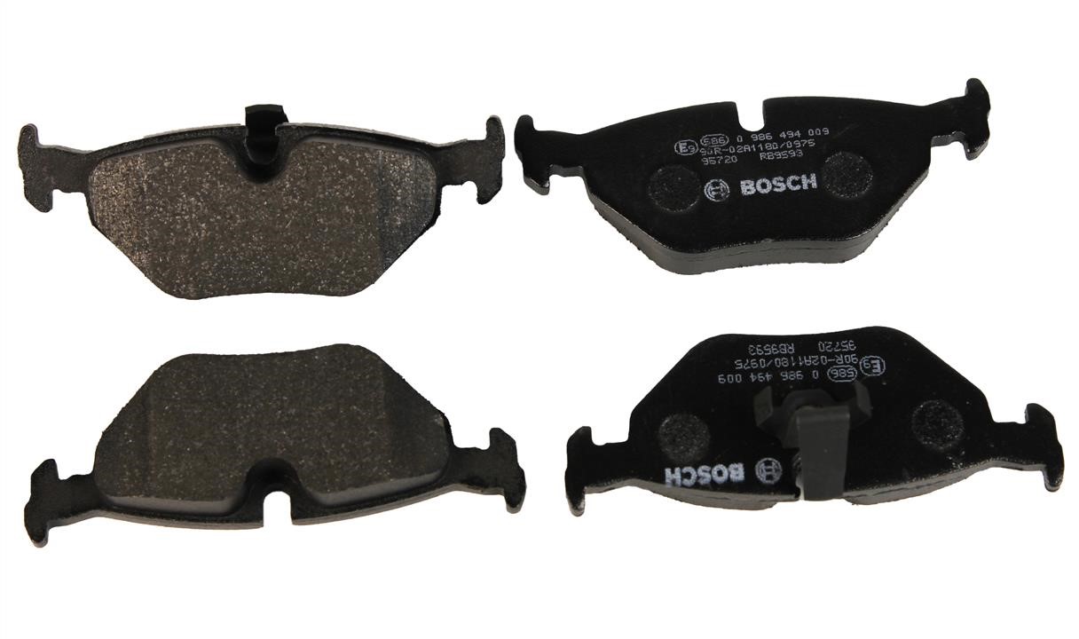 Bosch 0 986 494 009 Brake Pad Set, disc brake 0986494009