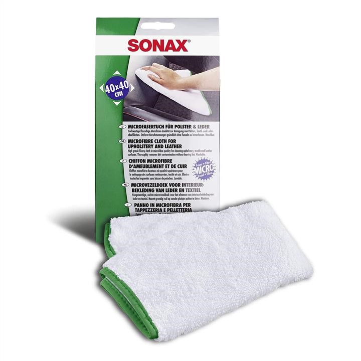 416800 Sonax Napkin from microfiber for upholstery of SONAX of 40 * 40 cm