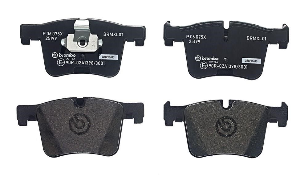 Brembo P 06 075X BREMBO XTRA disc brake pads, set P06075X