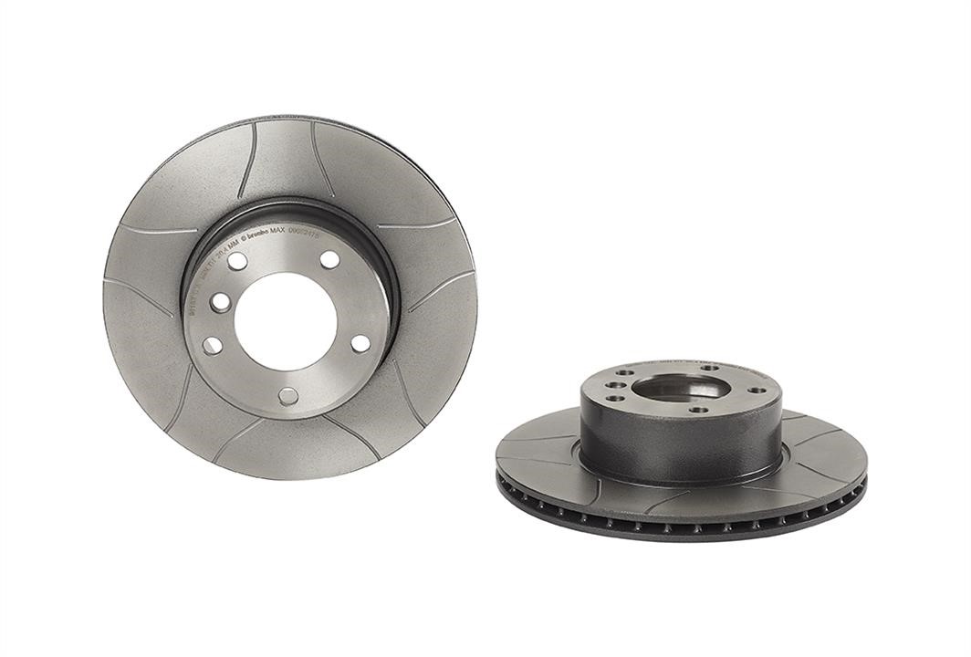 Brembo 09.6924.75 Ventilated disc brake, 1 pcs. 09692475