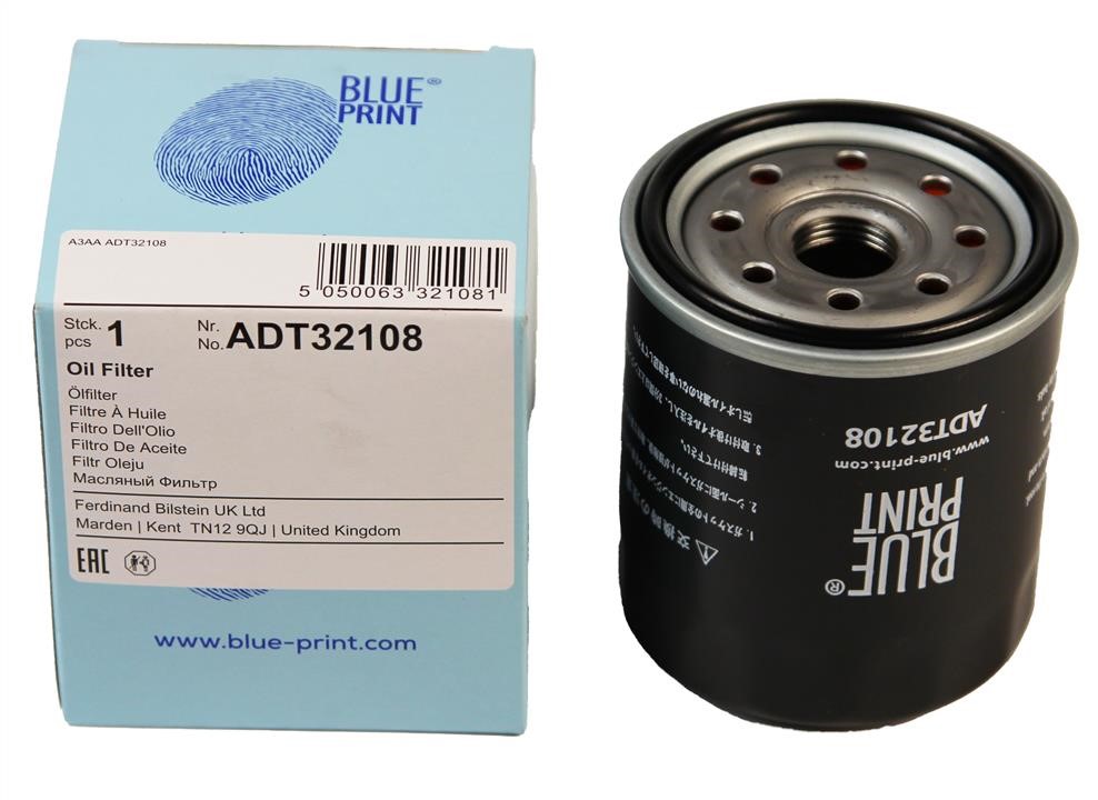 Oil Filter Blue Print ADT32108