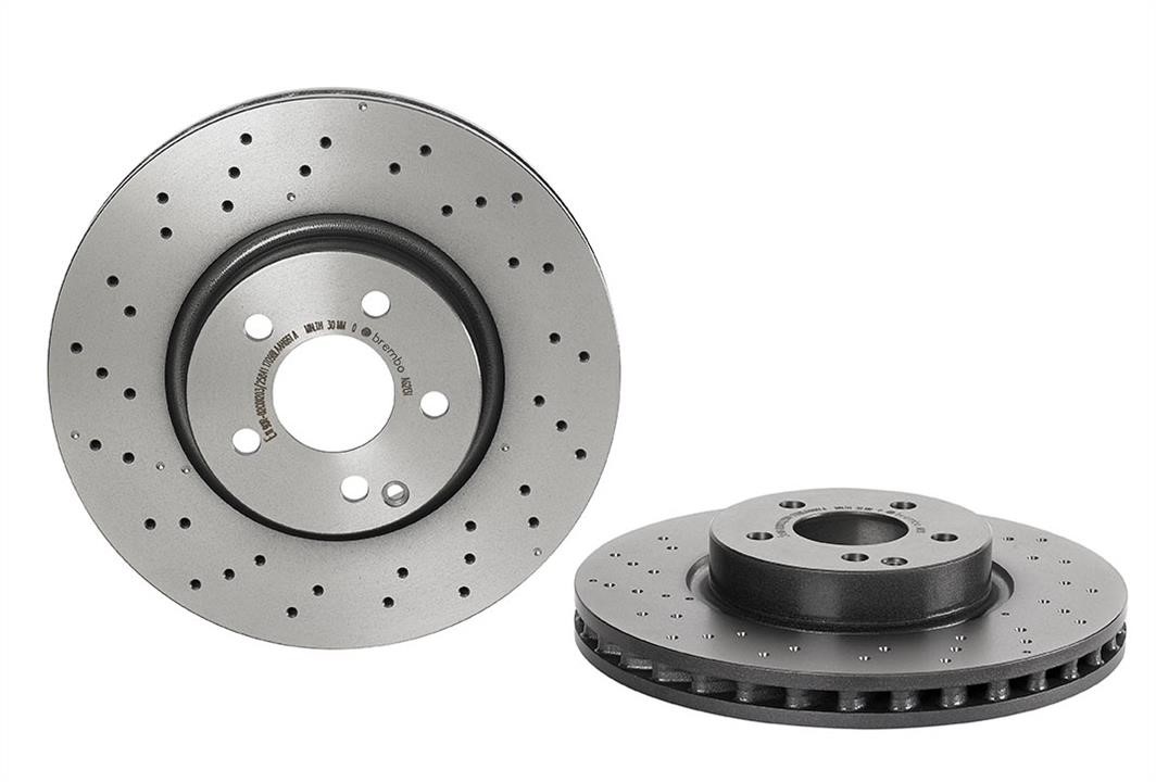 Brembo 09.A621.31 Front brake disc ventilated 09A62131