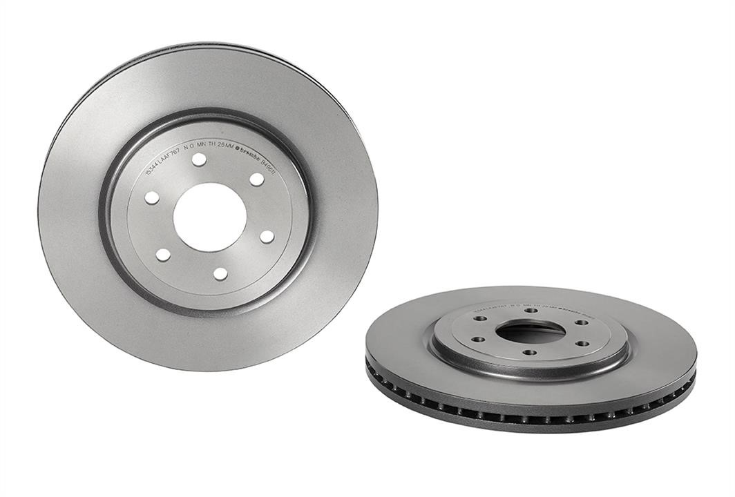 Brembo 09.B496.11 Ventilated disc brake, 1 pcs. 09B49611