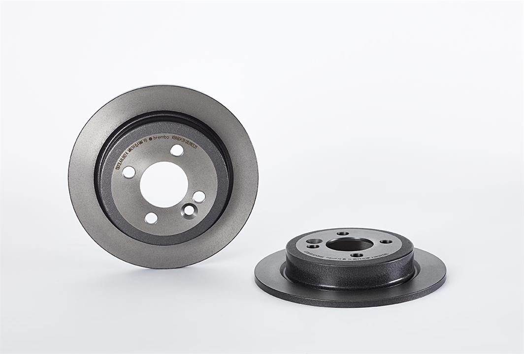 Brembo 08.9163.21 Rear brake disc, non-ventilated 08916321