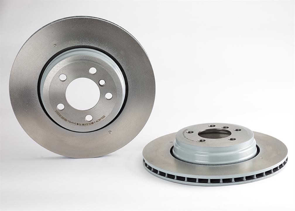 Brembo 09.9352.11 Rear ventilated brake disc 09935211