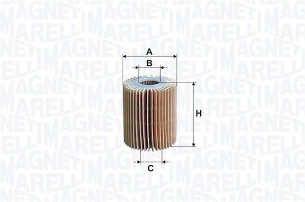 Magneti marelli 153071760759 Oil Filter 153071760759